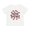thumbnail image 1 of Mima Was Here Toddler T-Shirt 5/6T White, 1 of 3
