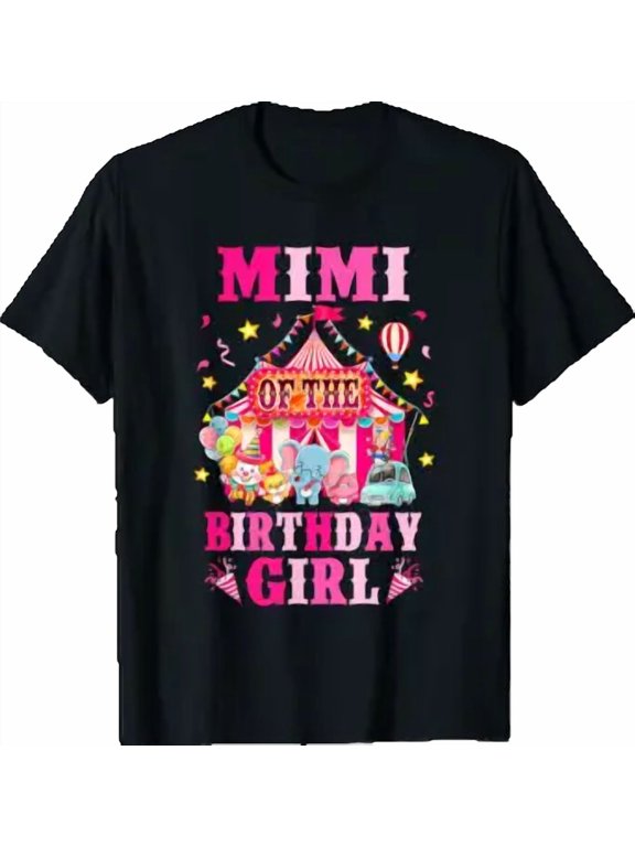 Mimi Birthday Girl Circus Party T-Shirt