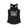 thumbnail image 1 of Mimi Blessed Grandma Mother's Day Granddaughter Tank Top Gifts Shirt Womens, 1 of 2
