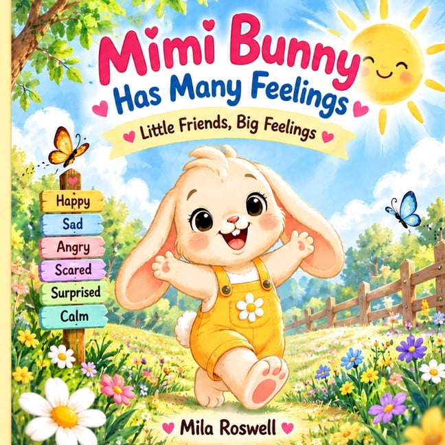 Mimi Bunny Has Many Feelings, (Paperback) - Walmart.com
