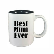 Mimi Coffee Mugs, Best Mimi Ever 11oz Ceramic Coffee Cup Teacup with Handle, Funny Birthday Gifts