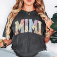 thumbnail image 1 of Mimi Faux Distressed Fabric Graphic T-Shirt, 1 of 5
