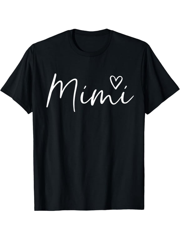 Mimi Gifts For Women Grandma Heart Mother's Day Mimi T-Shirt