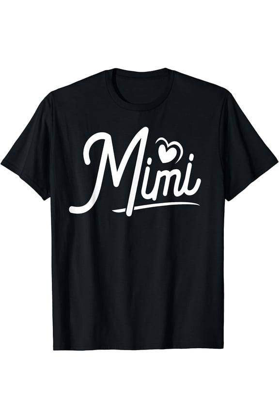 Mimi Gifts from Grandchildren Mimi Shirts for Women Mimi T-Shirt Black 2X-Large