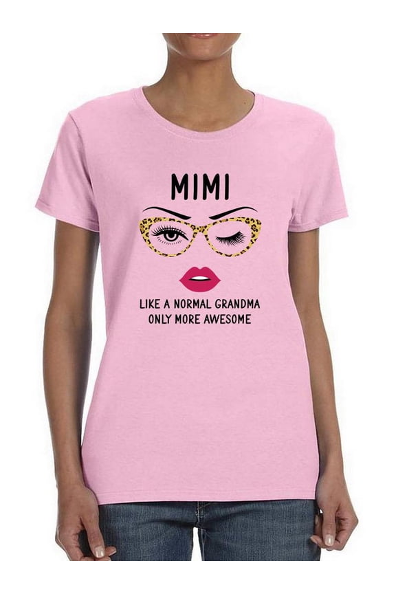 Mimi Grandma T-Shirt Women -Smartprints Designs, Female Medium