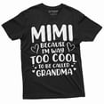 thumbnail image 1 of Mimi Grandma T-shirt Grandmother gift shirt mimi gifts Birthday tee shirt Christmas gift for nana, 1 of 7