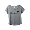 thumbnail image 1 of Mimi Heart Women's Fashion Slouchy Dolman T-Shirt Tee Heather Grey 3X-Large, 1 of 3