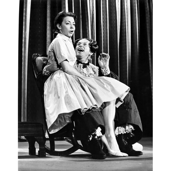 Mimi Hines and Phil Ford performing on stage Photo Print (8 x 10)