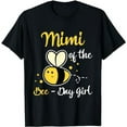 thumbnail image 1 of Mimi Of The Bee Day Girl Birthday Party T-Shirt, 1 of 5