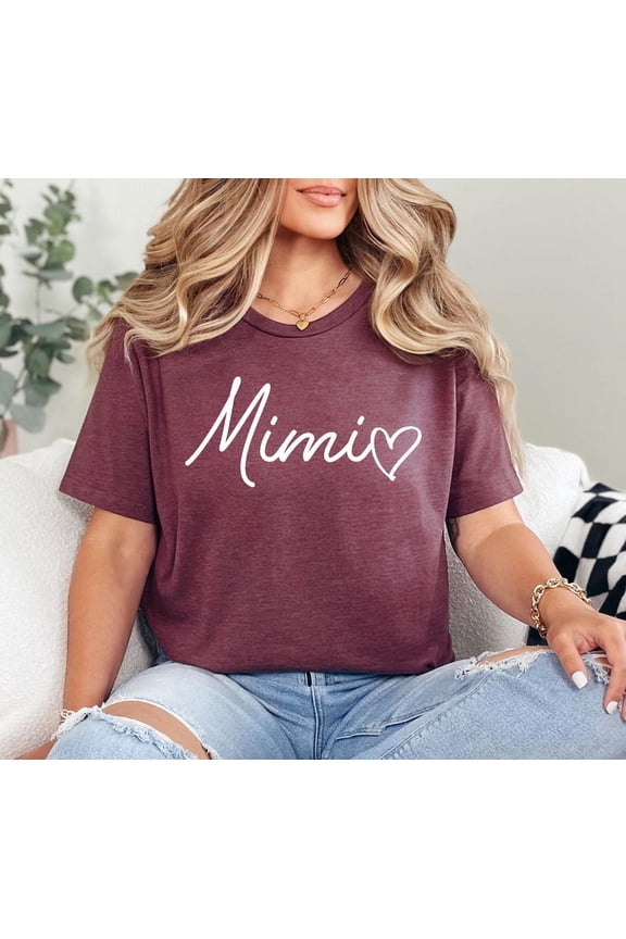 Mimi Shirt, Mimi , Grandma Shirt, Mothers Day, Mimi Life Shirt, Pregnancy Announcement Grandparents, New Mimi Shirt, Grandma Shirt