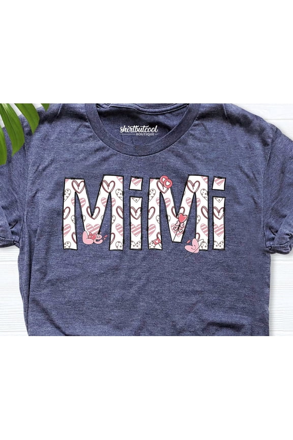 Mimi Shirt, Valentines Day Tees For Grandma, Mothers Day Shirt, Cute Mimi Tshirt, Grandma Heart Shirt, Mimi Birthday Gift, Mimi Announcement SWEATSHIRT All Size S-5XL