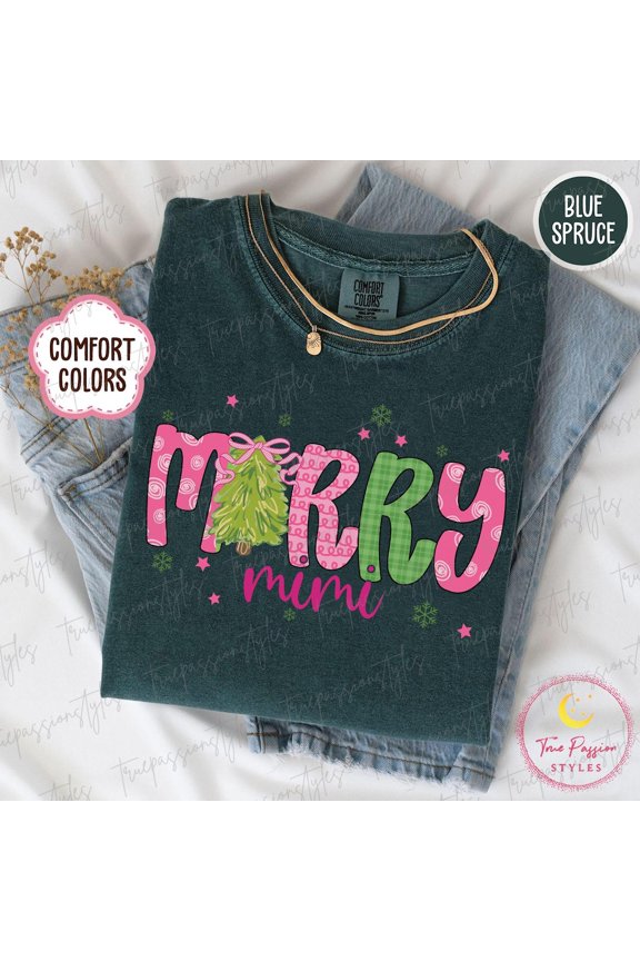 Mimi Winter Seasonal Merry T-Shirt All Size S-3XL