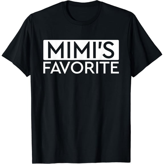 Mimi's Favorite Grandparent's Day Grandchild Mimi's Favorite T-Shirt