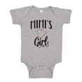 thumbnail image 1 of Mimi's Girl Baby Bodysuit One Piece NB Athletic Heather, 1 of 3