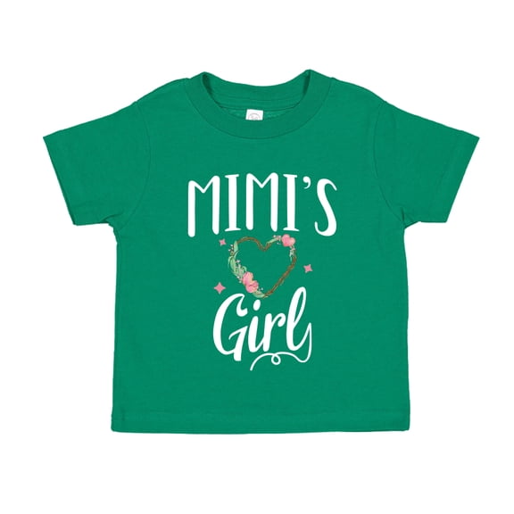 Mimi's Girl Toddler T-Shirt 2T Kelly Green