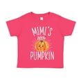 thumbnail image 1 of Mimi's Little Pumpkin Toddler T-Shirt 2T Cyber Pink, 1 of 3
