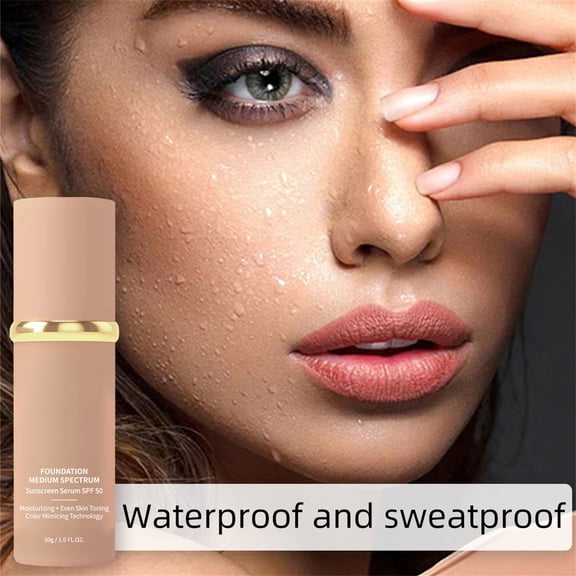 Mimic Foundation Medium Spectrum Protecting from Sun with SPF50; for Gym, Sports, Dancing