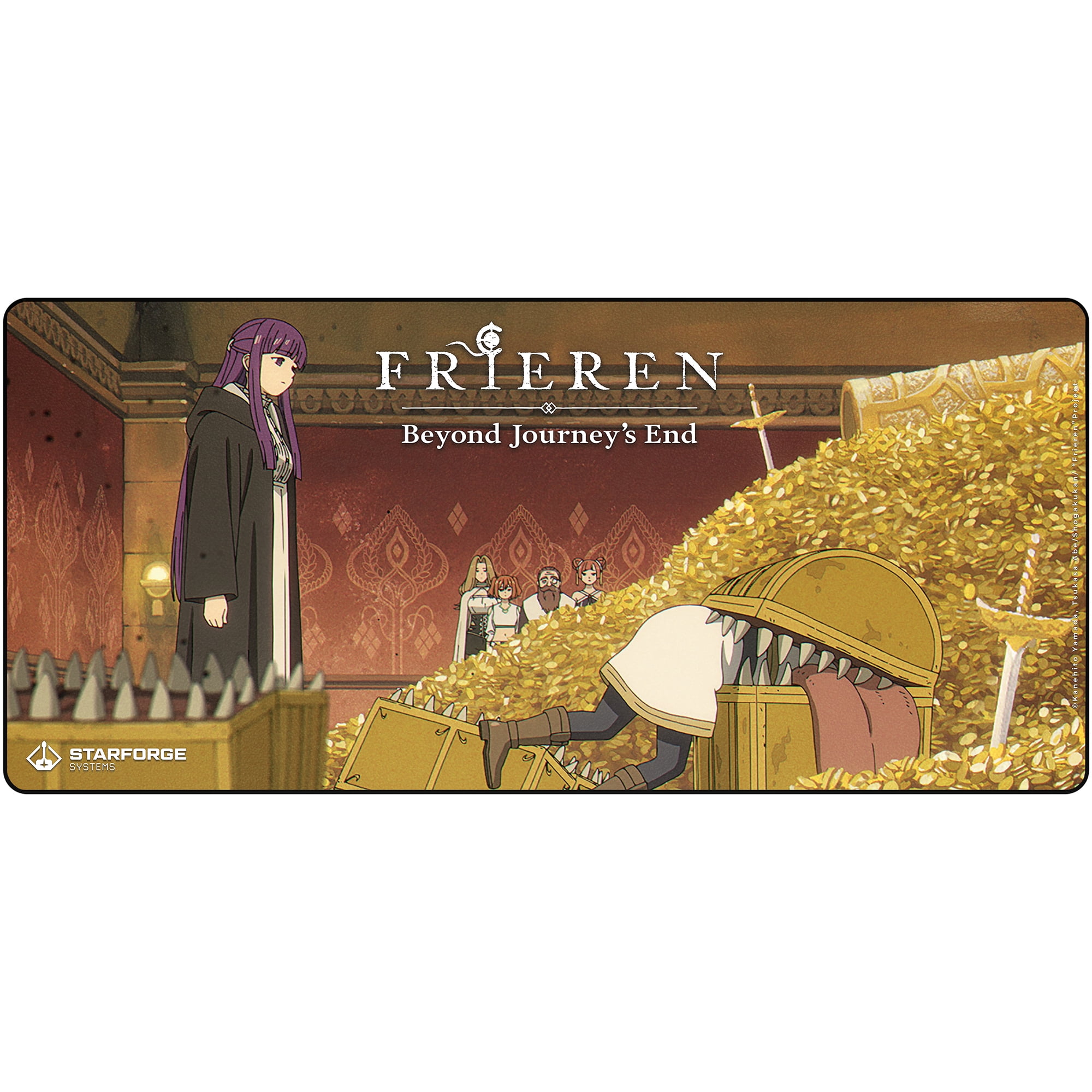 Mimic - Frieren: Beyond Journey's End Anime Gaming Desk Mat – Large Extended Mouse & Keyboard Pad