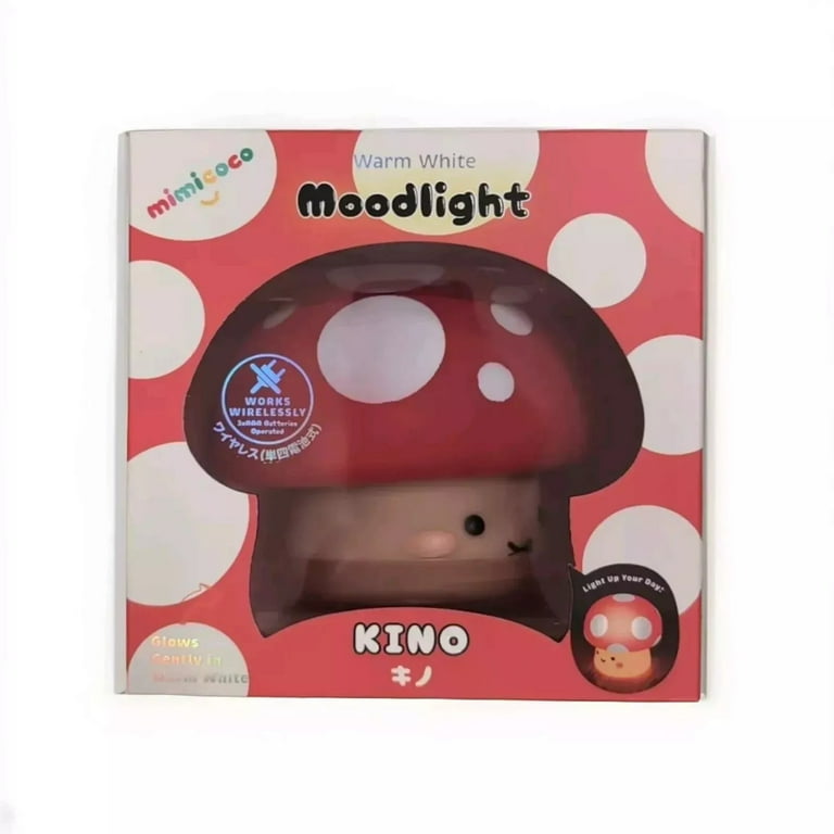小物 mikosimutumi Mimicoco Warm White Moodlight Kino Mushroom - Walmart.com
