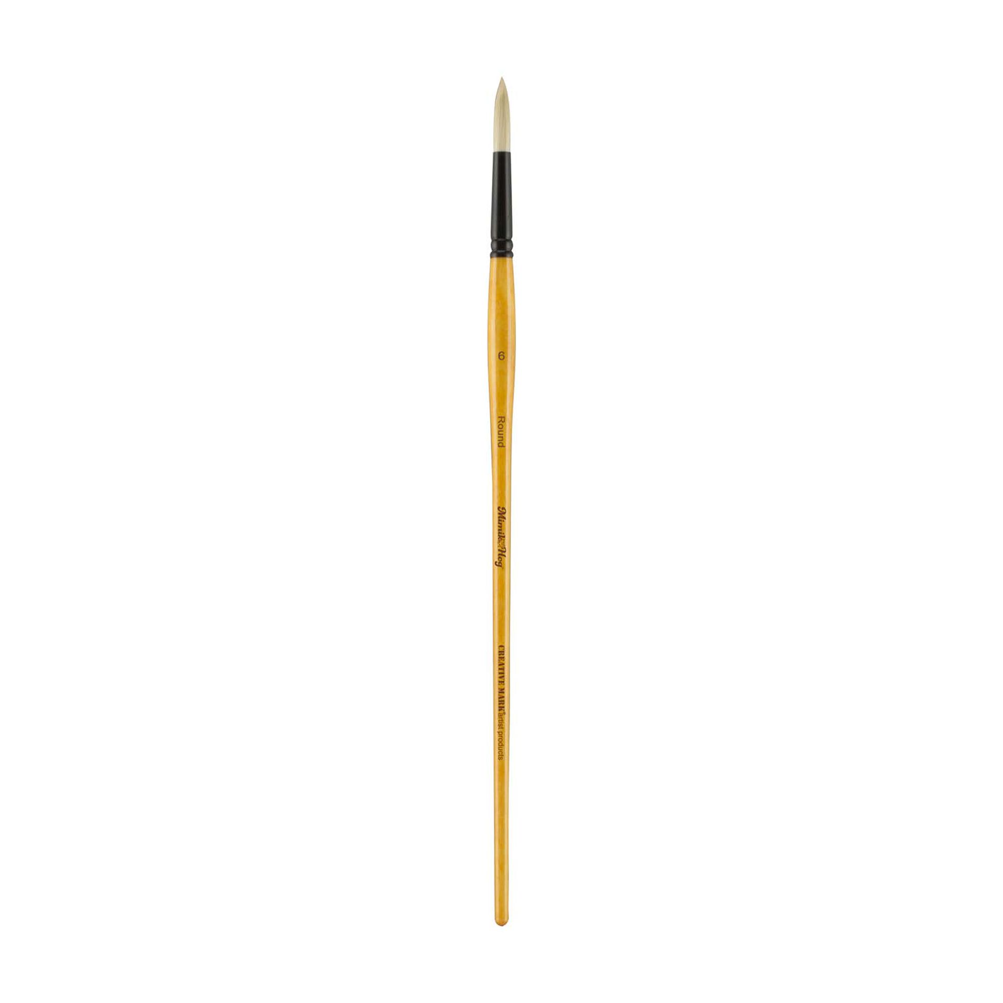 Mimik Hog Professional Synthetic Hog Bristle Paint Brush - Versatile ...