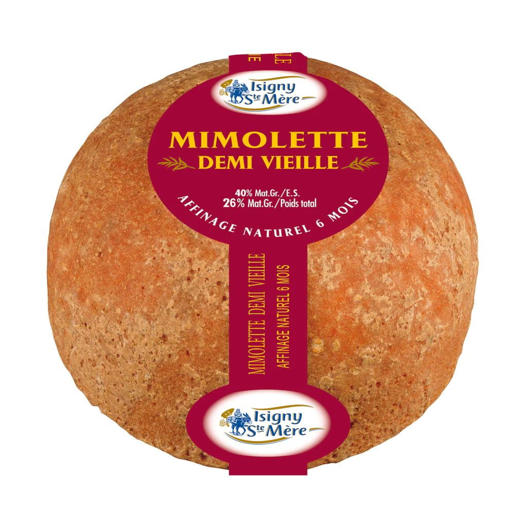 Mimolette Cheese Aged 6 Month By Isigny Whole Wheel 6 Pound 