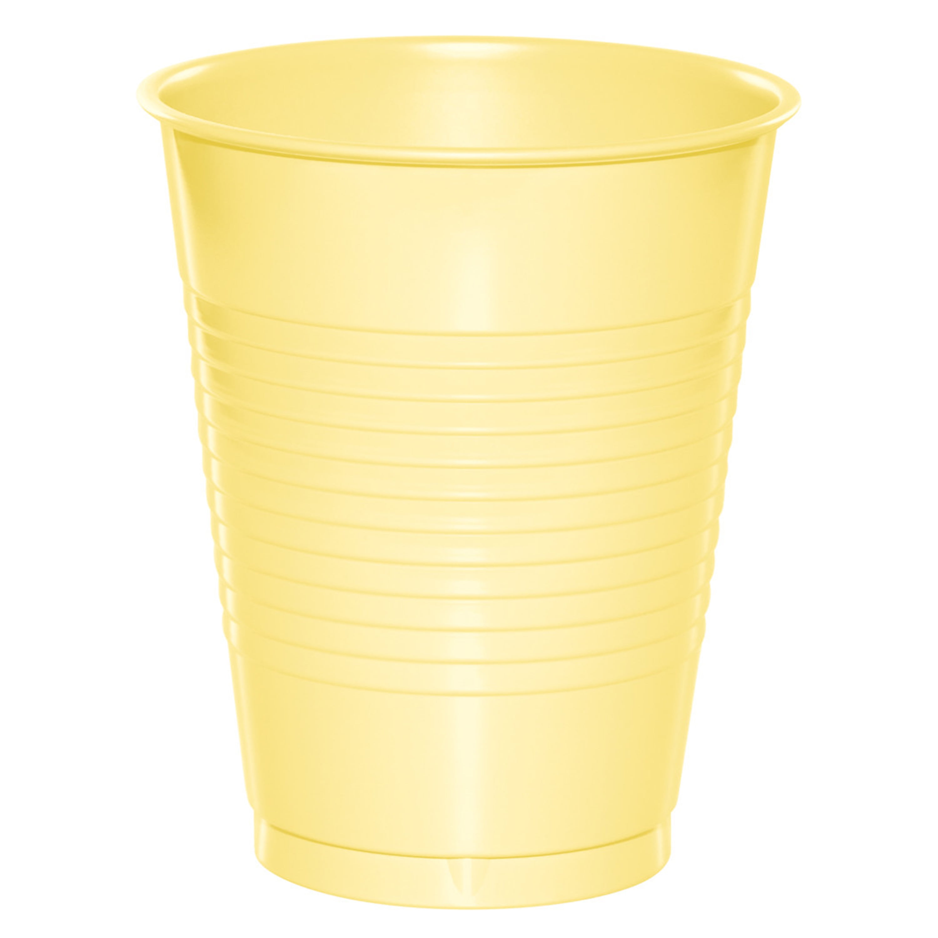  cssopenss 120 pcs 16 oz Yellow plastic cups 16 oz