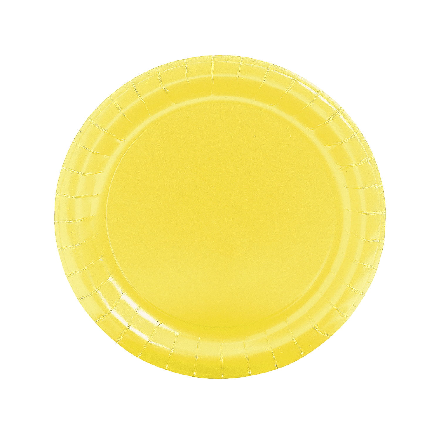 Mimosa Yellow 8 7/8" Paper Plates 24 - Party Supplies - 24 Pieces