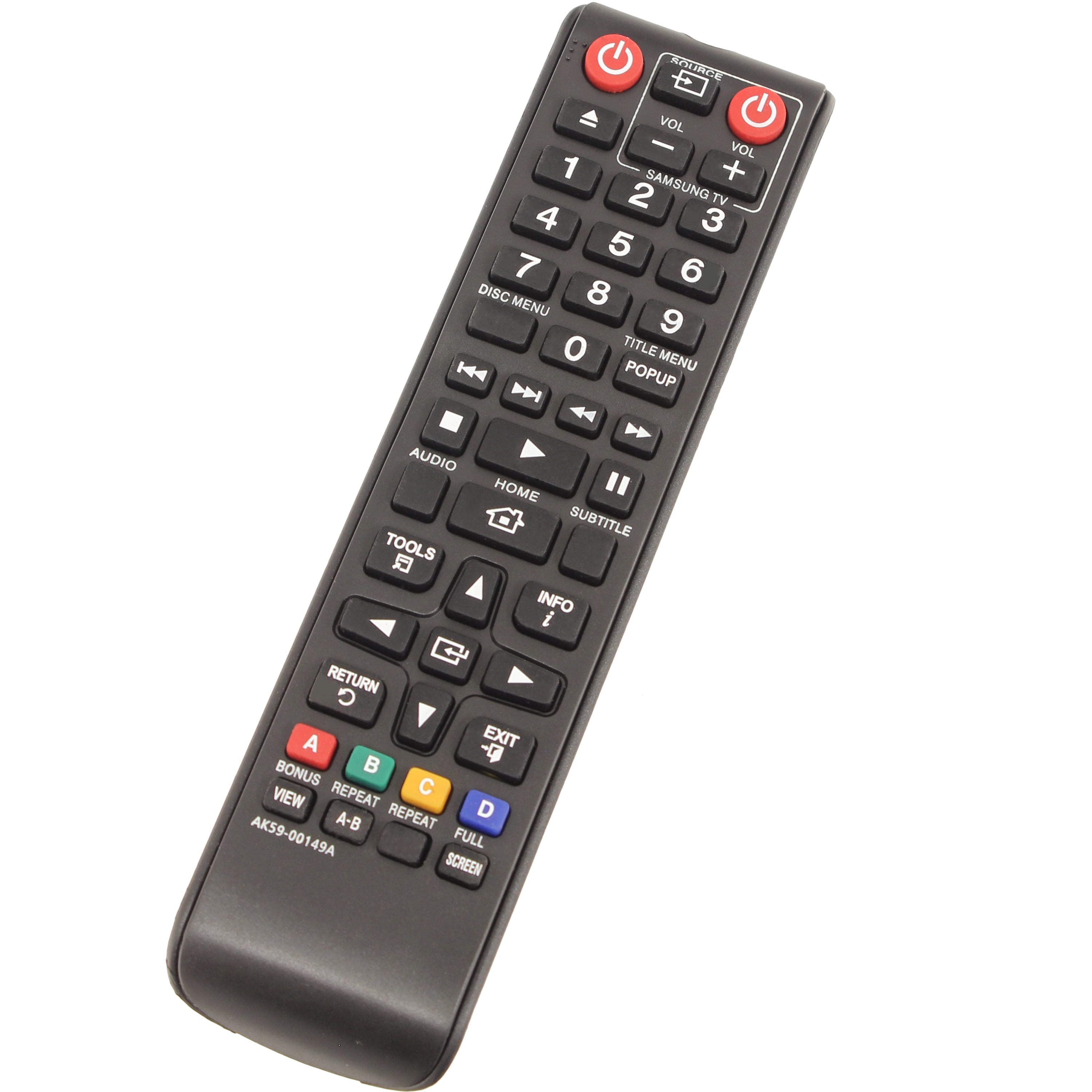 Mimotron Generic AK5900149A Remote Control for Samsung BluRay Players