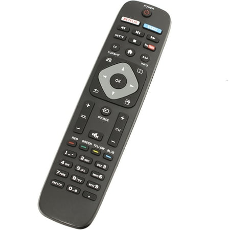 Mimotron Generic Philips NH500UP 4K UHD Smart TV Remote Control