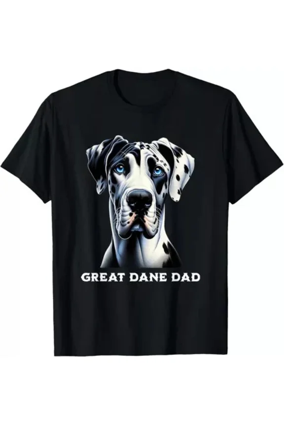 Min New Limited Great Dane Dad Goofy Giant Adorable Large Gentle Dog T-Shirt Unisex S-5XL Hot Trending Shirt, Vintage Birthday Gift