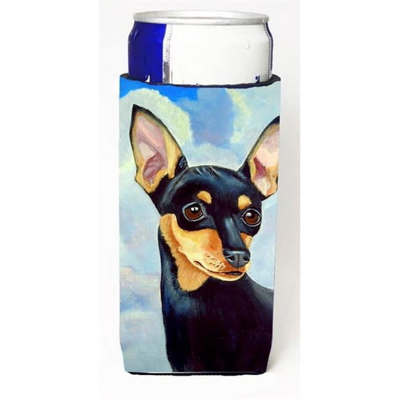 Min Pin Black and Tan Michelob Ultra bottle sleeves for slim cans 12 oz.
