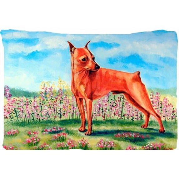 Min Pin Moisture Wicking Fabric Standard Pillowcase