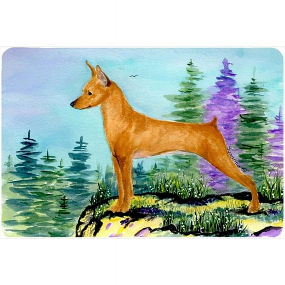 Min Pin Mouse pad, hot pad, or trivet