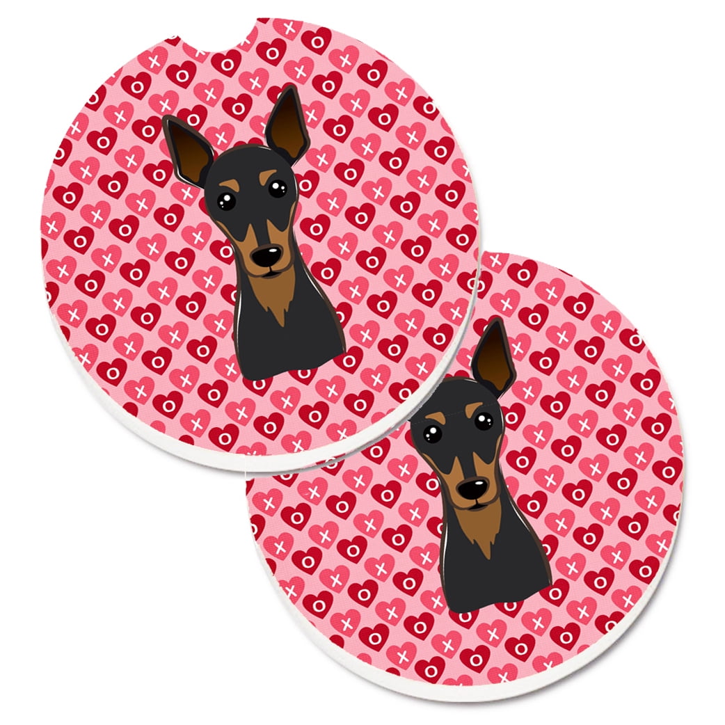 Min Pin Set of 2 Cup Holder Car Coasters
