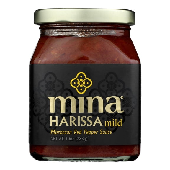 Mina - Mild Moroccan Harissa Sauce for Flavorful Cooking - 10 OZ, Case of 12