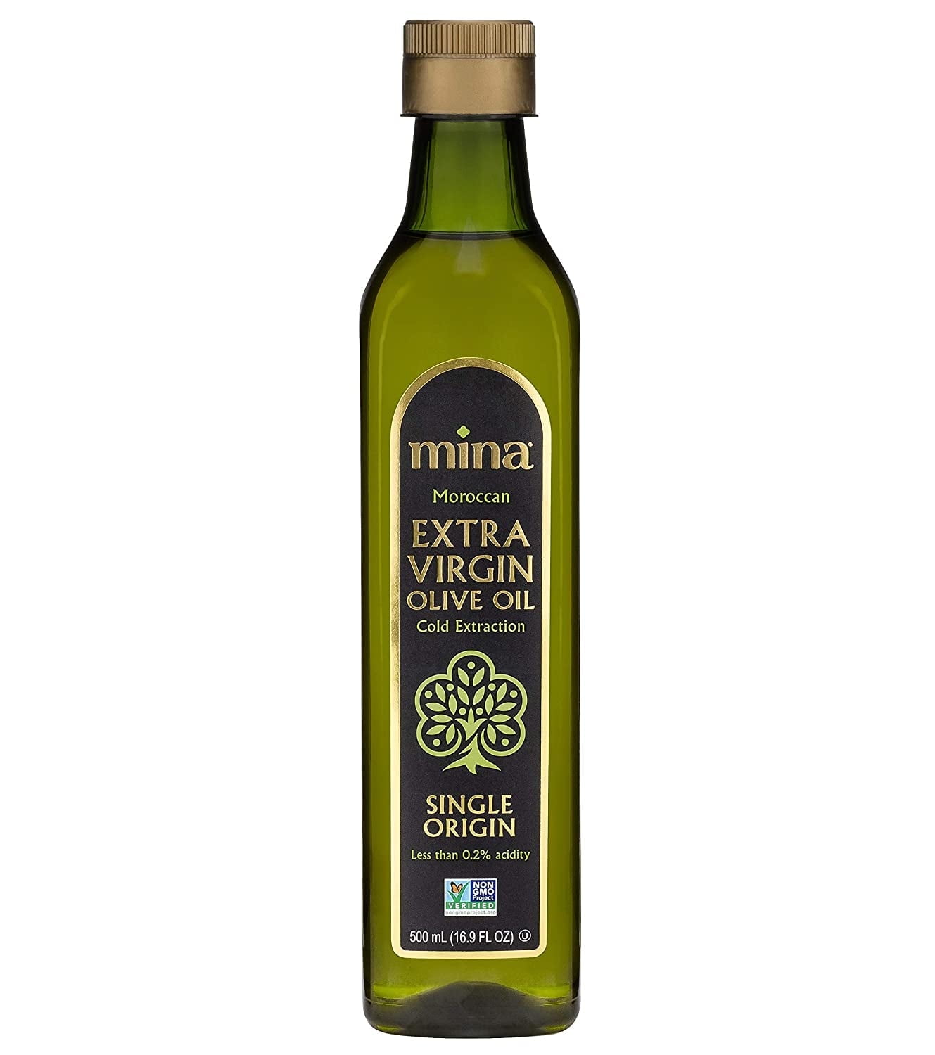 Mina Moroccan Extra Virgin Olive Oil Single Origin 16.9 fl oz