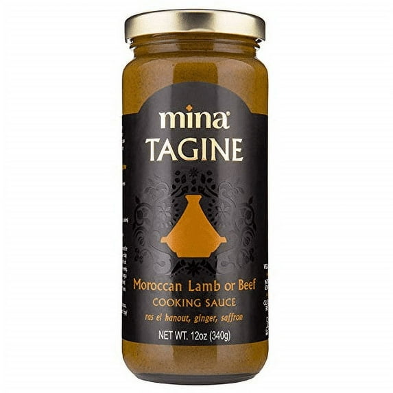 Mina Tagine Moroccan Lamb or Beef Cooking Sauce, 2-Pack 12 oz. Jars