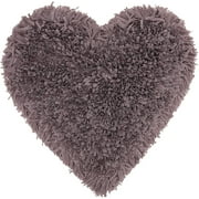 Nourison Shag Lavender Decorative Throw Pillow , 18" x 18"