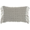 thumbnail image 1 of Nourison Life Styles Distressed Khaki Decorative Throw Pillow , 14" x 20", 1 of 5