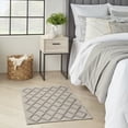 thumbnail image 1 of Mina Victory Life Styles Diamond Lattice 27" x 45" Lt Grey Indoor, 1 of 7