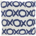 thumbnail image 1 of Mina Victory Life Styles Tufted Lines 18" x 18" Blue Ink Throw Pillow, 1 of 6
