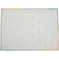 thumbnail image 1 of Mina Victory Plush 36x48" Cotton Embroidered Rainbow Quilt in Multi-Color, 1 of 4