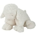 thumbnail image 1 of Mina Victory Plush Lines Stuffed Animal 18" x 22" Ivory Indoor Throw Pillow, 1 of 5