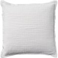 thumbnail image 1 of Mina Victory Sofia 4 Layer Muslin White 20" x 20" Throw Pillow, 1 of 6
