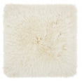 thumbnail image 1 of Mina Victory Yarn Shimmer Shag Modern Polyester Throw Pillow in Cream, 1 of 3
