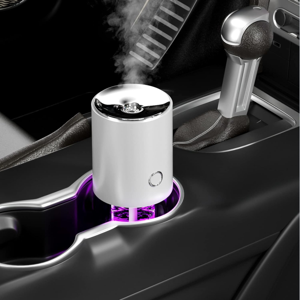 Minadi Waterless Diffuser,Cordless Car Diffuser,Bathroom Diffuser
