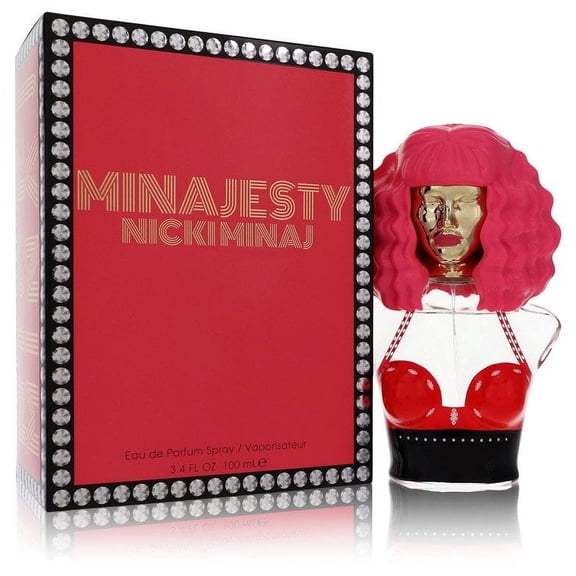 Minajesty by Nicki Minaj Eau De Parfum Spray 3.4 oz for Women Pack of 2