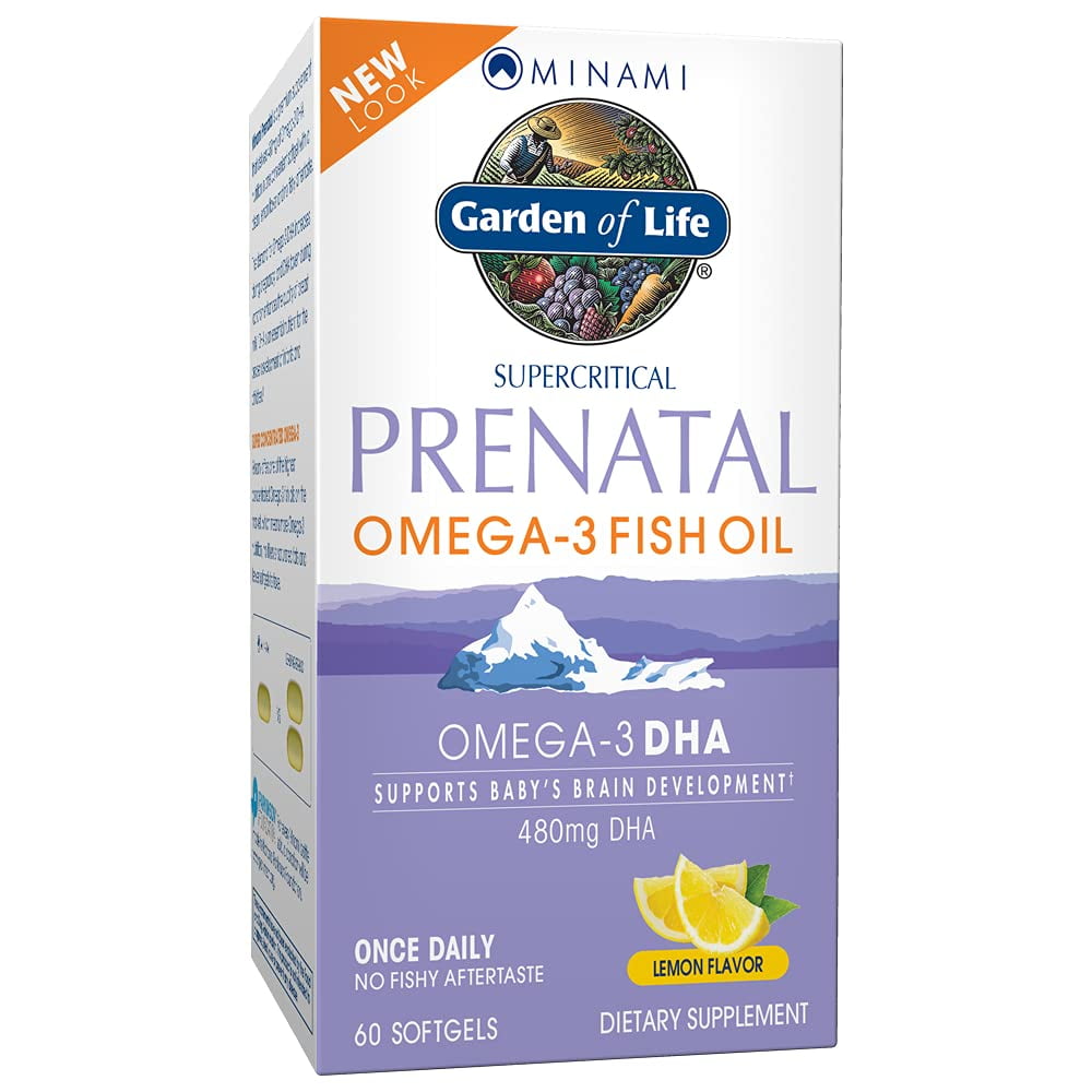 Garden of Life Prenatal DHA Omega 3 Fish Oil - Minami Natural