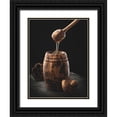 thumbnail image 1 of Minar, Patrik 19x24 Black Ornate Wood Framed with Double Matting Museum Art Print Titled - Honey, 1 of 4