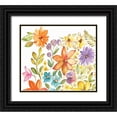 thumbnail image 1 of Minasian, Julia 13x12 Black Ornate Wood Framed with Double Matting Museum Art Print Titled - Abundance II, 1 of 4